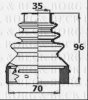 BORG & BECK BCB6141 Bellow, driveshaft